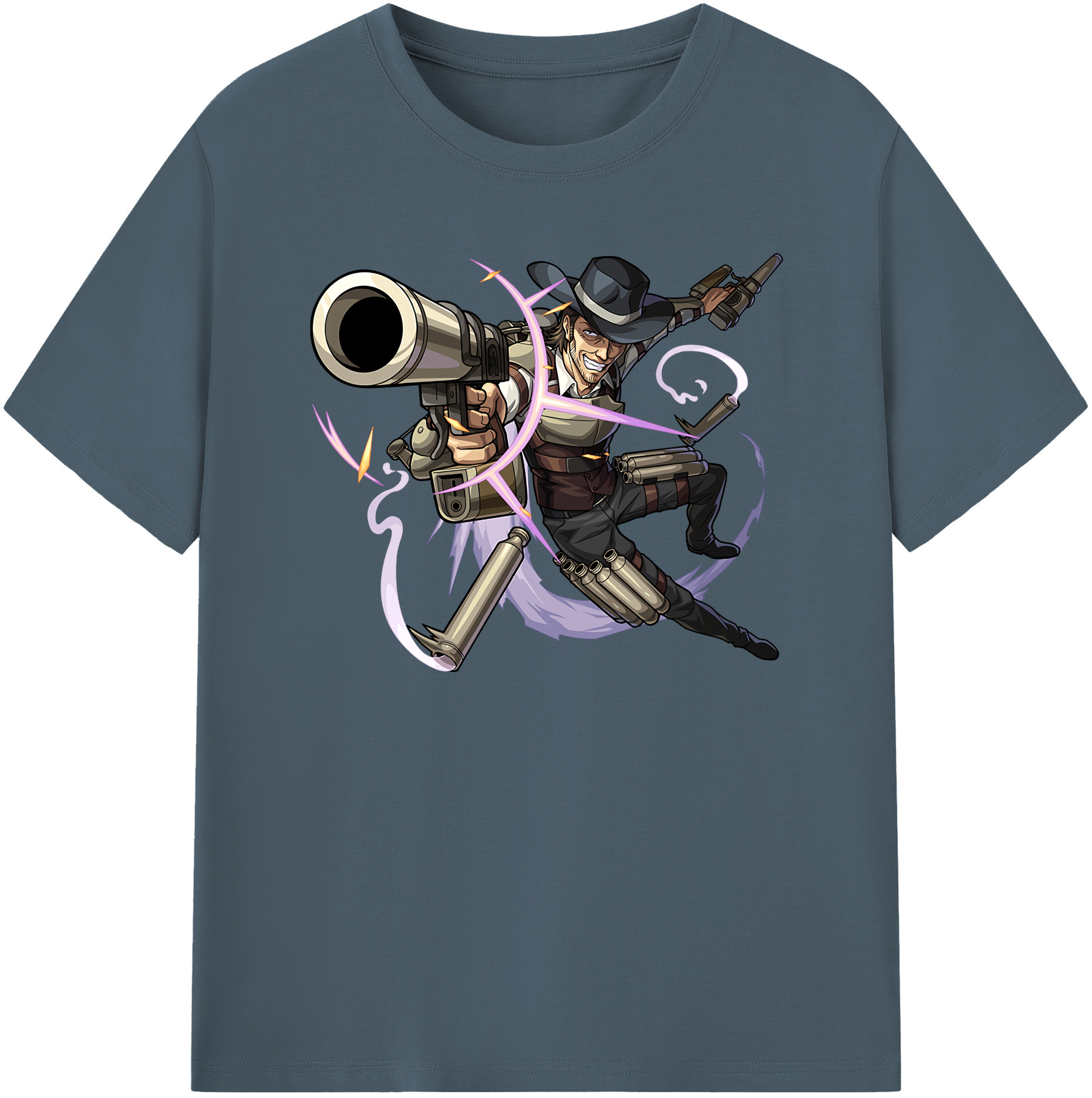 （画像用） 進撃の巨人 ケニー·アッカーマン Attack on Titan Kenny Ackerman 綿100％半袖Tシャツ（フロントプリント）